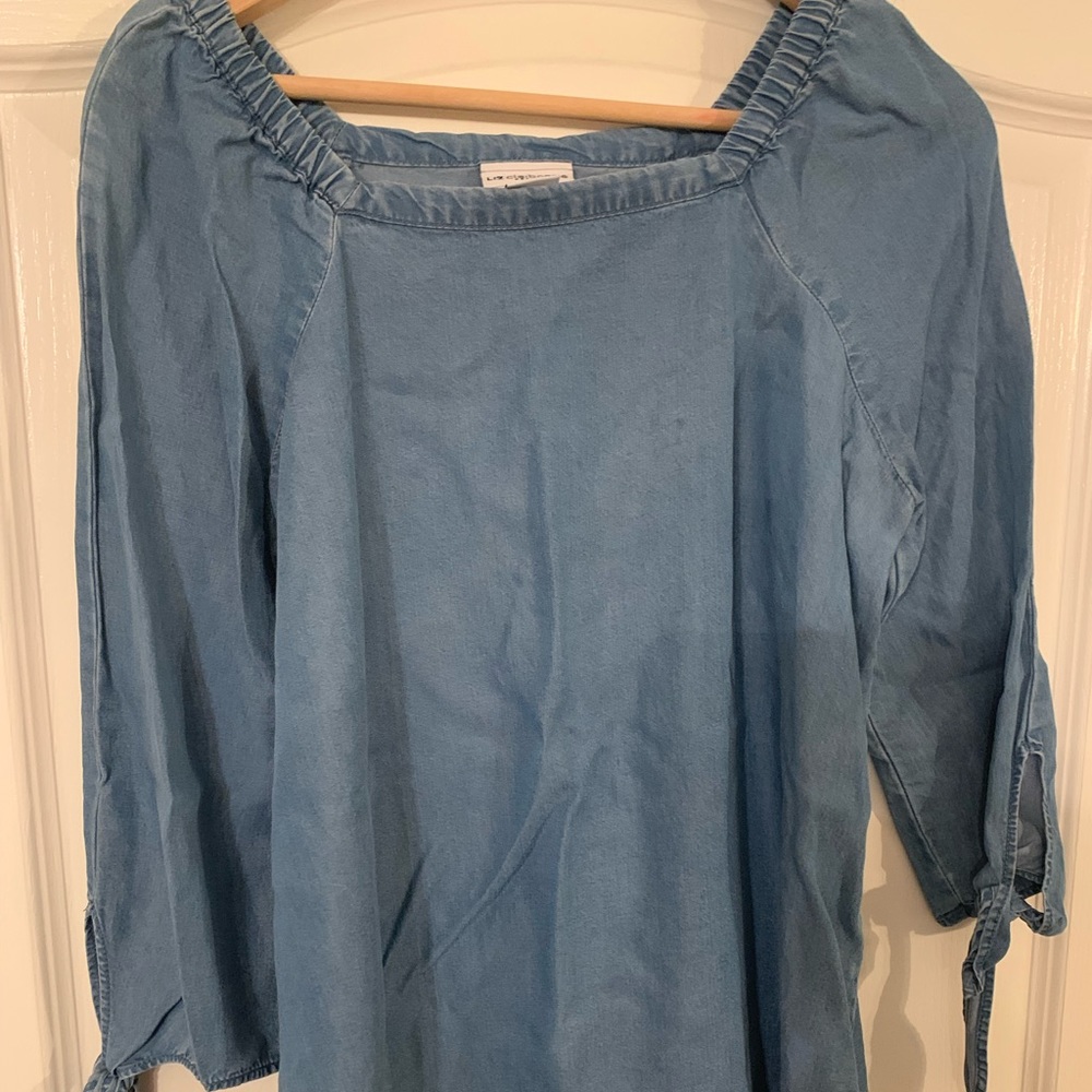 Chambray blouse